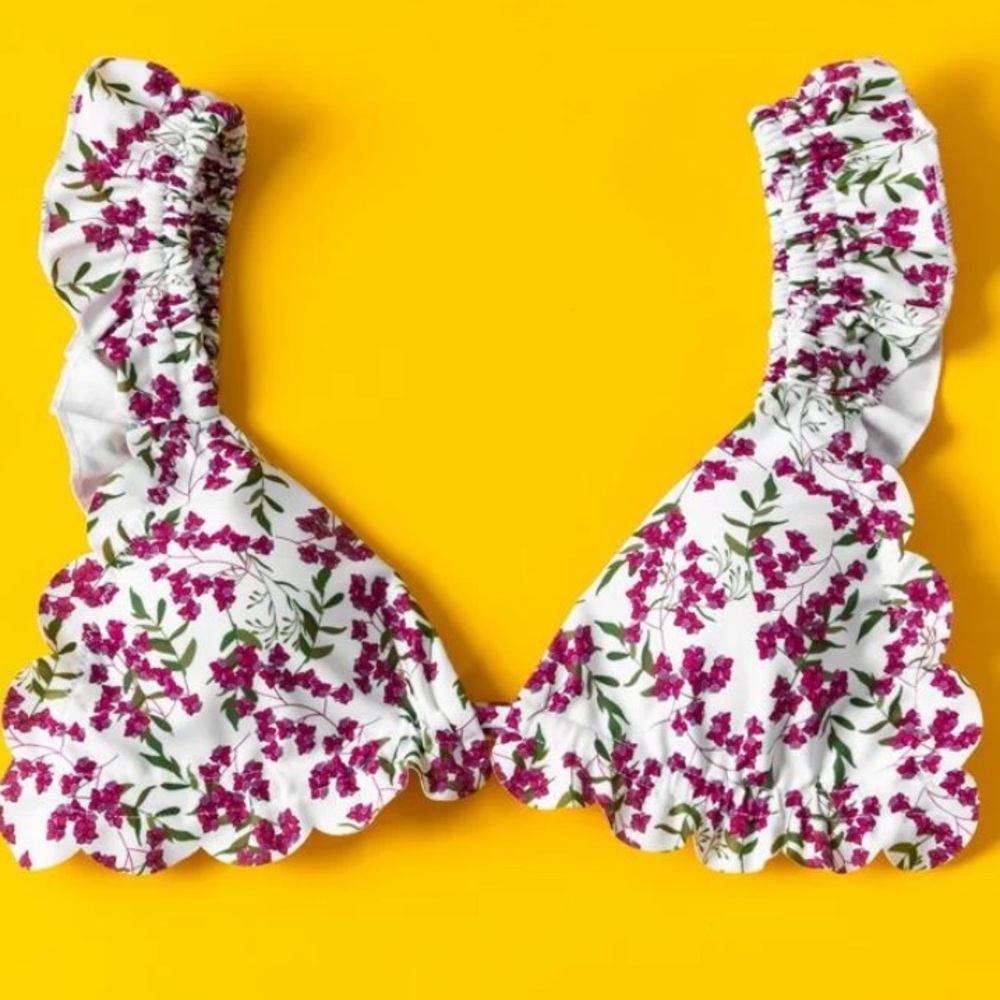 SHEIN Floral Bikini top